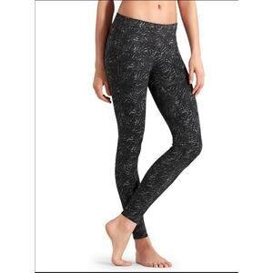 Athleta Zebra Chaturanga Tight Flint Grey Size Small